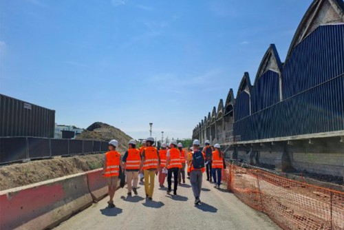 Visite de site - Futur quartier Les Messageries