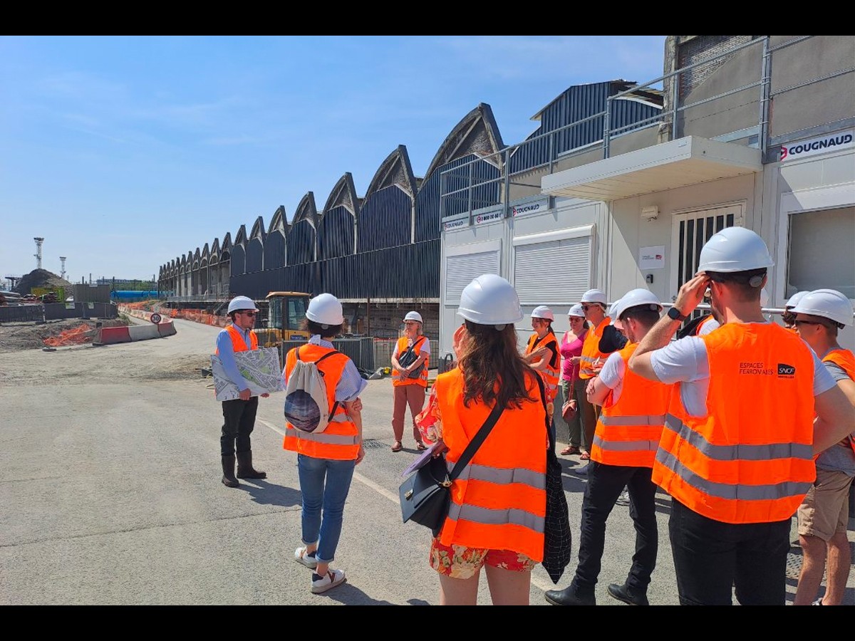 Visite de site - Futur quartier Les Messageries