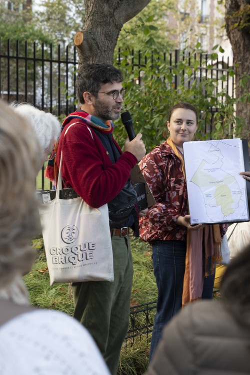 Visite urbaine du quartiers des Quatre-Chemins entre Pantin et Aubervilliers