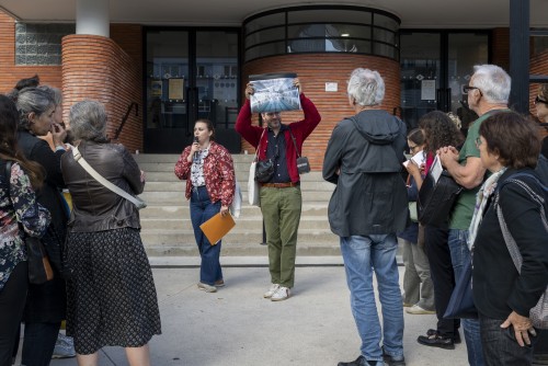 Visite urbaine du quartiers des Quatre-Chemins entre Pantin et Aubervilliers