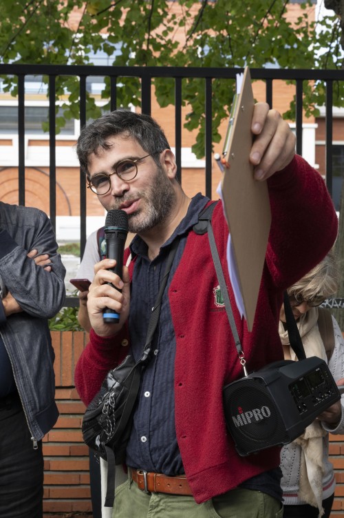 Visite urbaine du quartiers des Quatre-Chemins entre Pantin et Aubervilliers