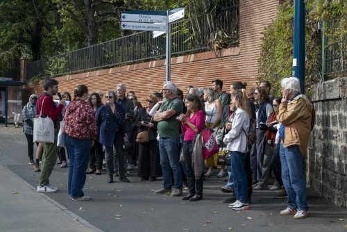 Visite urbaine du quartiers des Quatre-Chemins entre Pantin et Aubervilliers