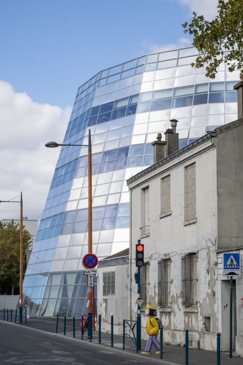Visite urbaine du quartiers des Quatre-Chemins entre Pantin et Aubervilliers