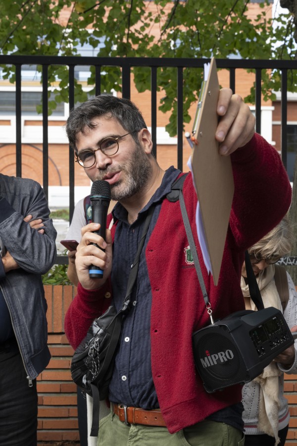 Visite urbaine du quartiers des Quatre-Chemins entre Pantin et Aubervilliers