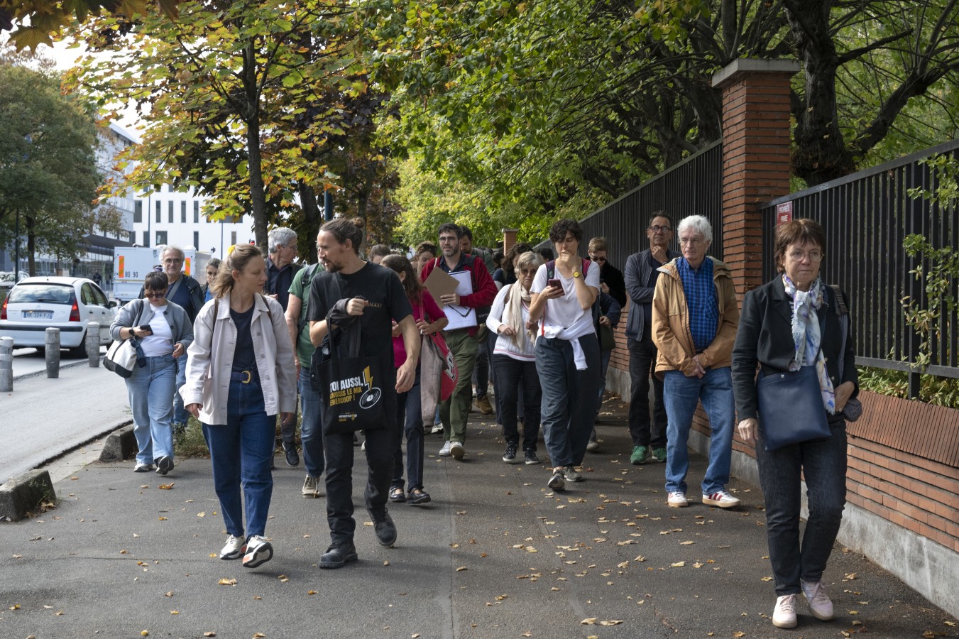 Visite urbaine du quartiers des Quatre-Chemins entre Pantin et Aubervilliers