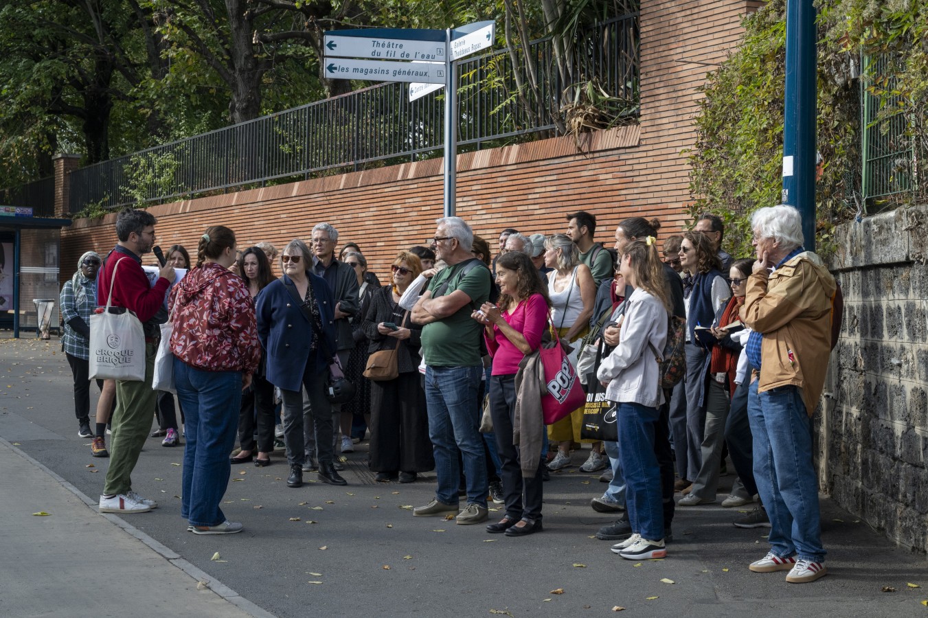 Visite urbaine du quartiers des Quatre-Chemins entre Pantin et Aubervilliers